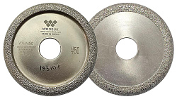 Каннелюрный круг плазменной пайки D100мм #50 R12-20мм
